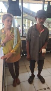 Muhammad Ali Almaidi dan Mardiana Kedua Orang Tua Dari Bayi Muh. Aksa Al Ramadhani Yang Di Culik OTK